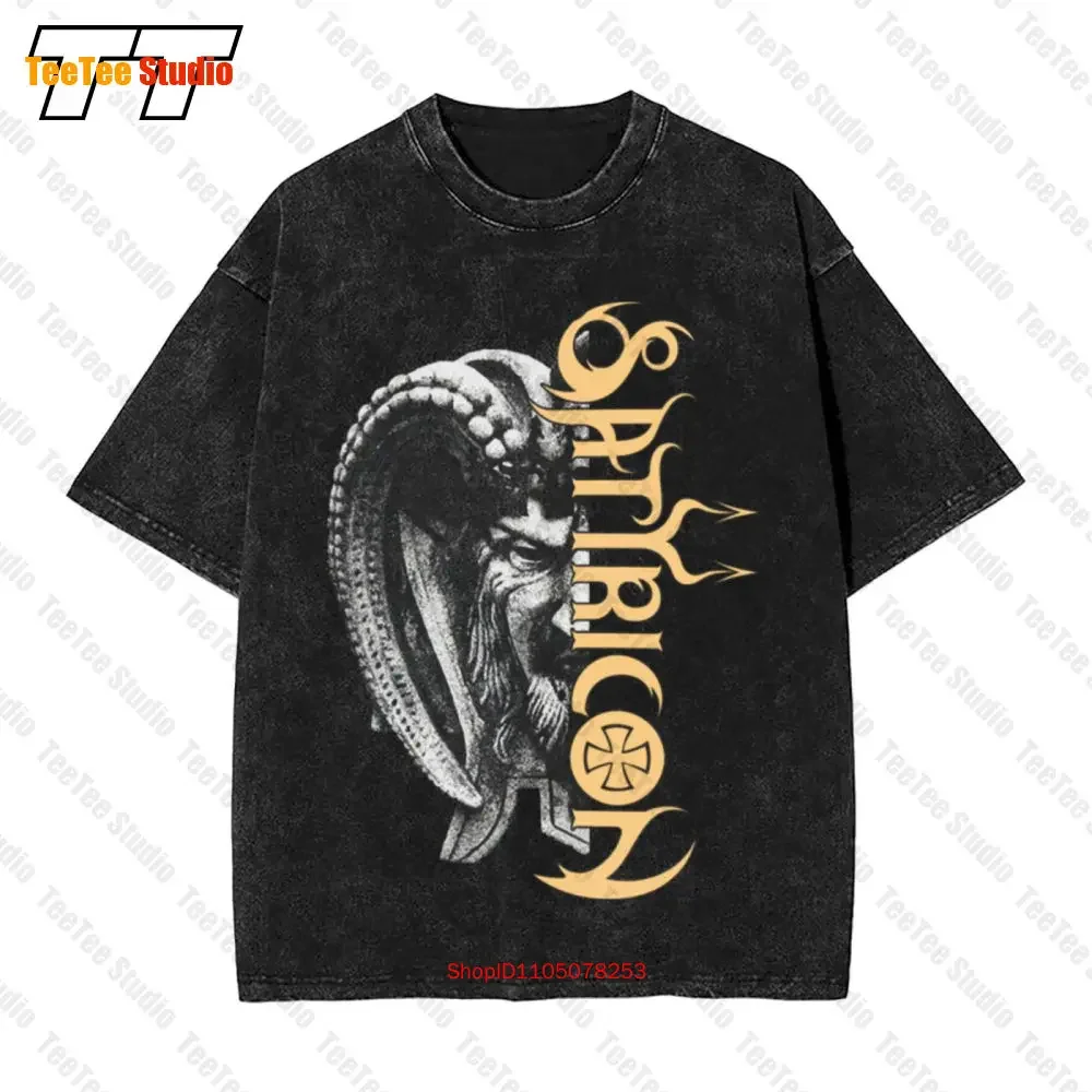 Satyricon Now Diabolical Heavy Metal Thrash Band Vintage Oversized T-Shirt 6KU4