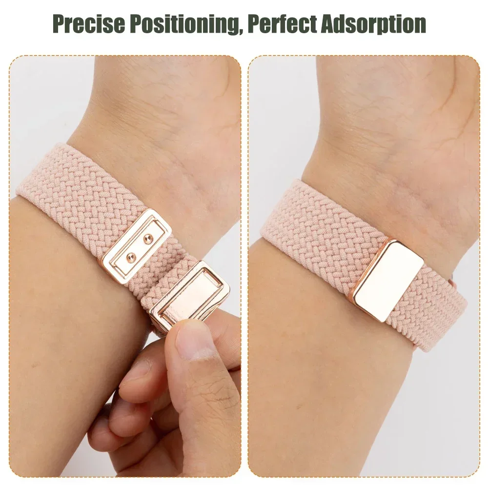 Für Amazfit Bip Max Bip6 5 UNITY Bip3 U S Pro 20mm 22mm Nylon-Fallschirm-Uhrenarmband für Amazfit Balance 2/Cheetah 2 Sportarmband – Detail 20
