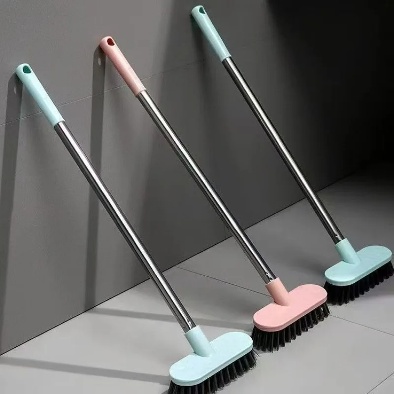 

Floor Brush Hard Bristle Brush Toilet Brush Floor Brush Bathroom Toilet Household Hard Bristle Floor Wash Tile Cleaning Brush