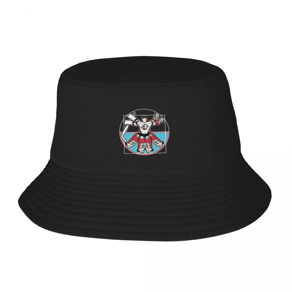 Vitruvian Hasek Bucket Hat Rugby Fishing cap summer hat Snapback Cap Elegant Women's Hats Men's