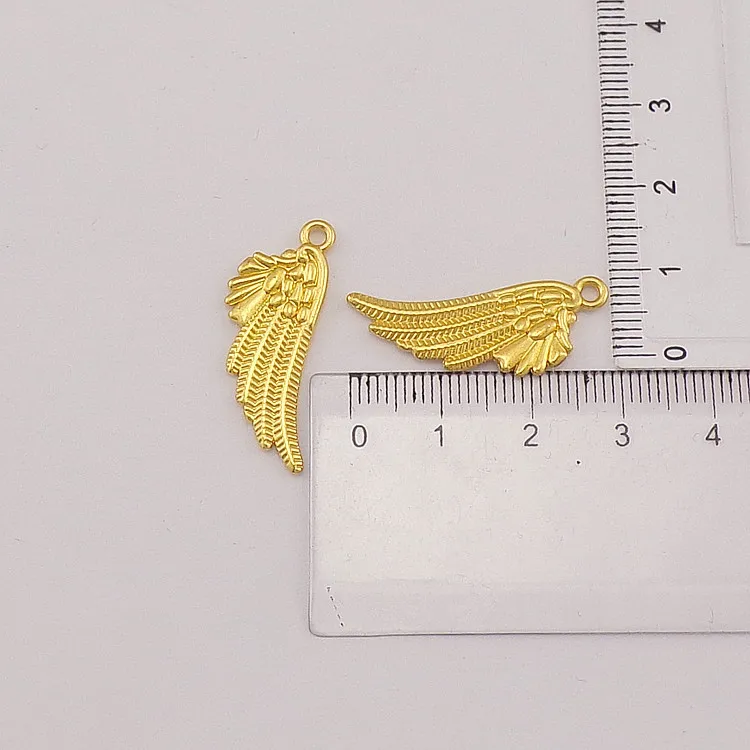 Alloy Jewelry Accessories Wing Charms Diy Pendant  Bracelet Necklace Earring Making Supplies 10pcs/lot