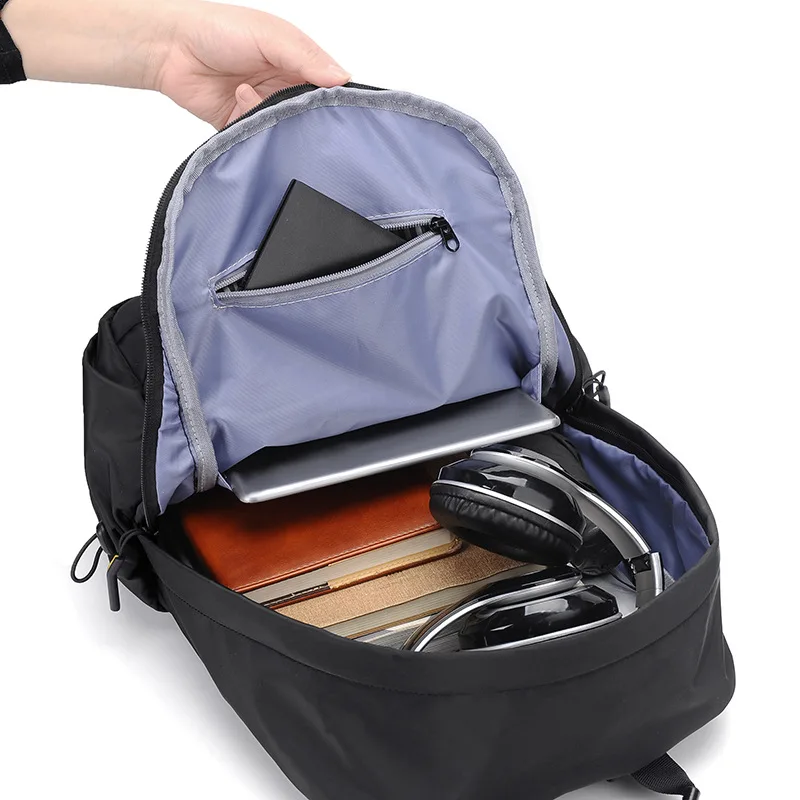 New High Capacity Backpack Men's Waterproof Outdoor Travel Computer Backpack Business Commuting USB Charging Business Travel Bag