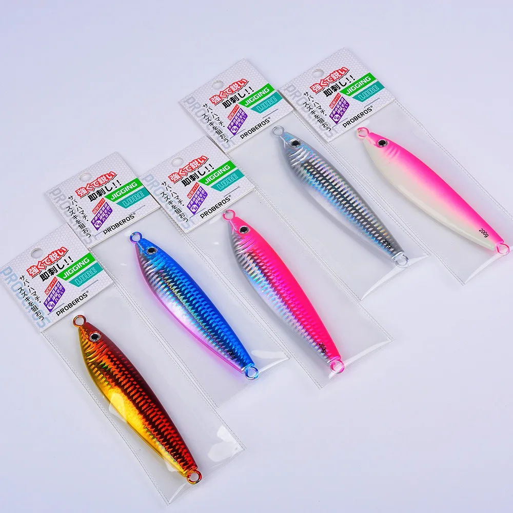 1 قطعة الرصاص الأسماك بطيئة تهزهز إغراء عيون ثلاثية الأبعاد سريع غرق المياه المالحة المعادن تهزهز الطعم لقارب الصيد الماكريل طويلة الصب أعماق البحار #5