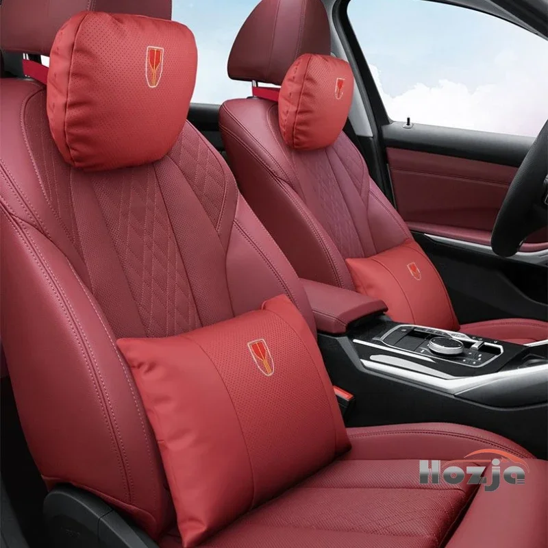 

For Hongqi HS7 HS5 H7 H9 E-HS3 H5 L5 HS3 L9 HQ9 HS3 E-HS9 E115 EH7 Car Headrest Lumbar Support Seat S Class Soft Neck Pillow
