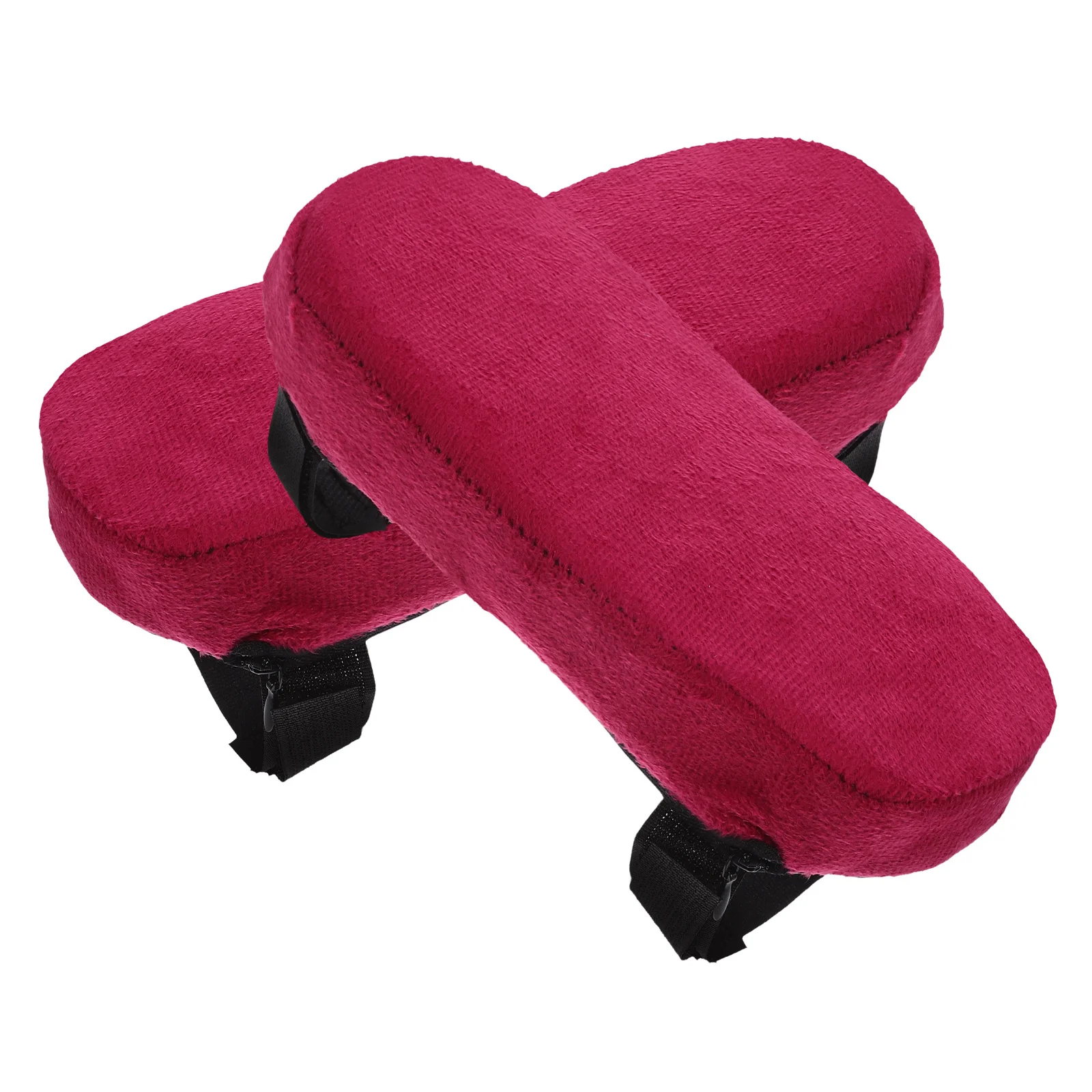 

2pcs Armrest Pad for Office Gaming Wheelchair Black Soft Elbow Support Pillow Task Chairs Cushion