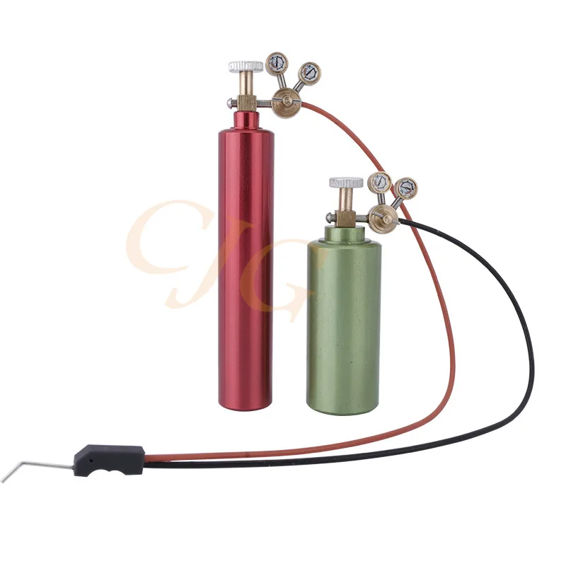 1/10 Simulation model climbing car mood parts Aluminum alloy oxygen cylinder, acetylene cylinder1pc