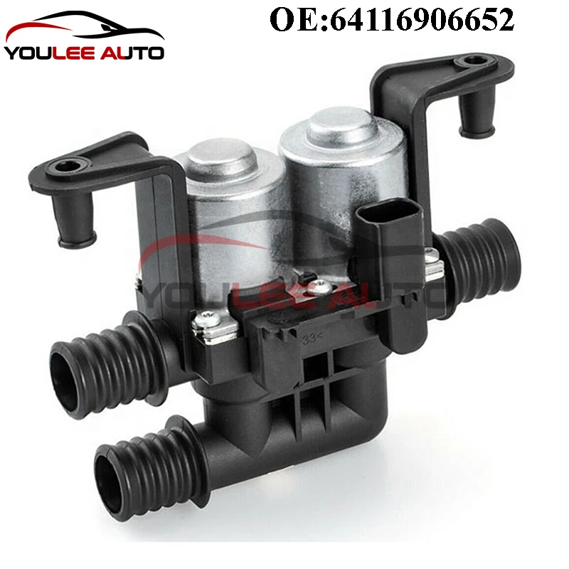 New 64116906652 64116908294 64116931708 Heater Control Water Valve For BMW E60 E63 E64 E65 M5 M6 X5 525i 528i 535i Car Parts