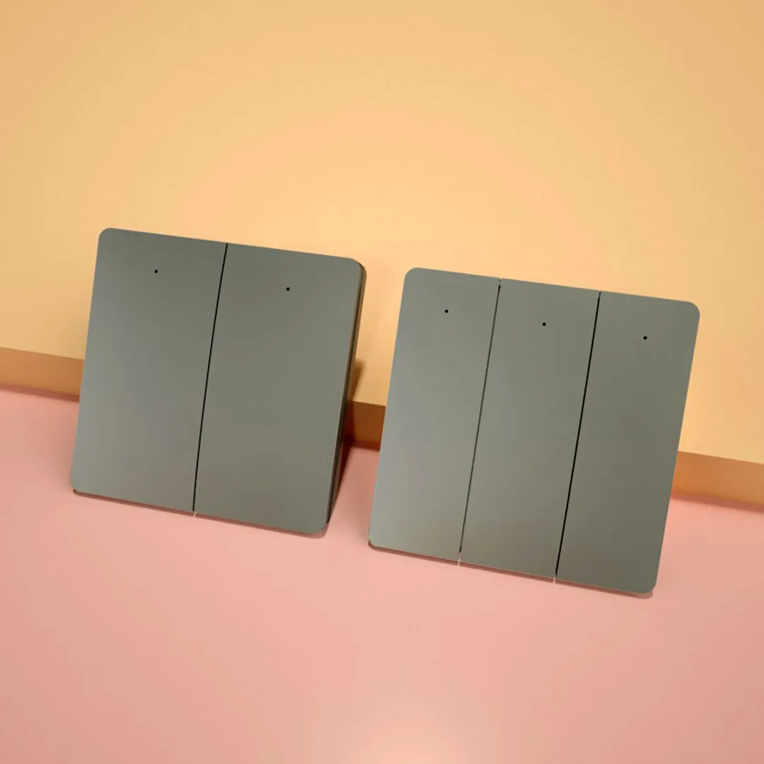 

Long-distance wireless switch K9 starry sky gray, self-generated wiring-free remote control switch