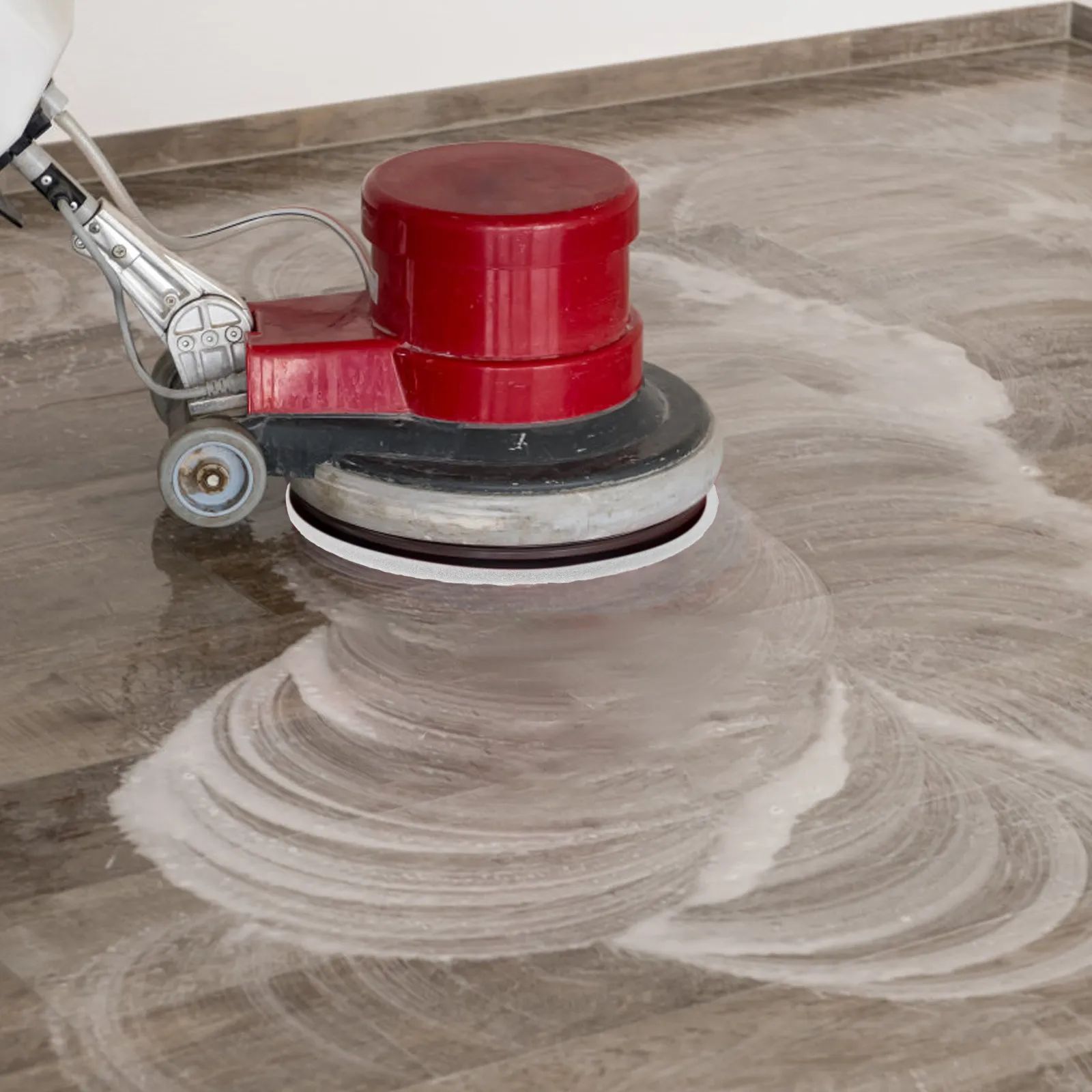 

17 Inch Floor Cleaning Machine Pads High Efficiency Polishing Pad Buffer Mats Reusable Mop Hardwood Tile Grout