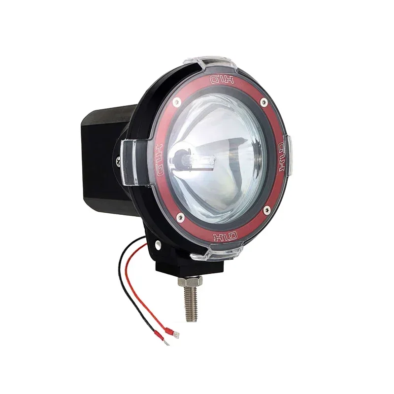 yyhcYYHCExternal 12V de alta potência 7 polegadas luz forte portátil carro de longo alcance tiro HID holofote de carro