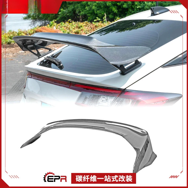 

SAAR For Honda Civic FL5 Type R - EPA Style Carbon Fiber Rear Spoiler Fixed Wing