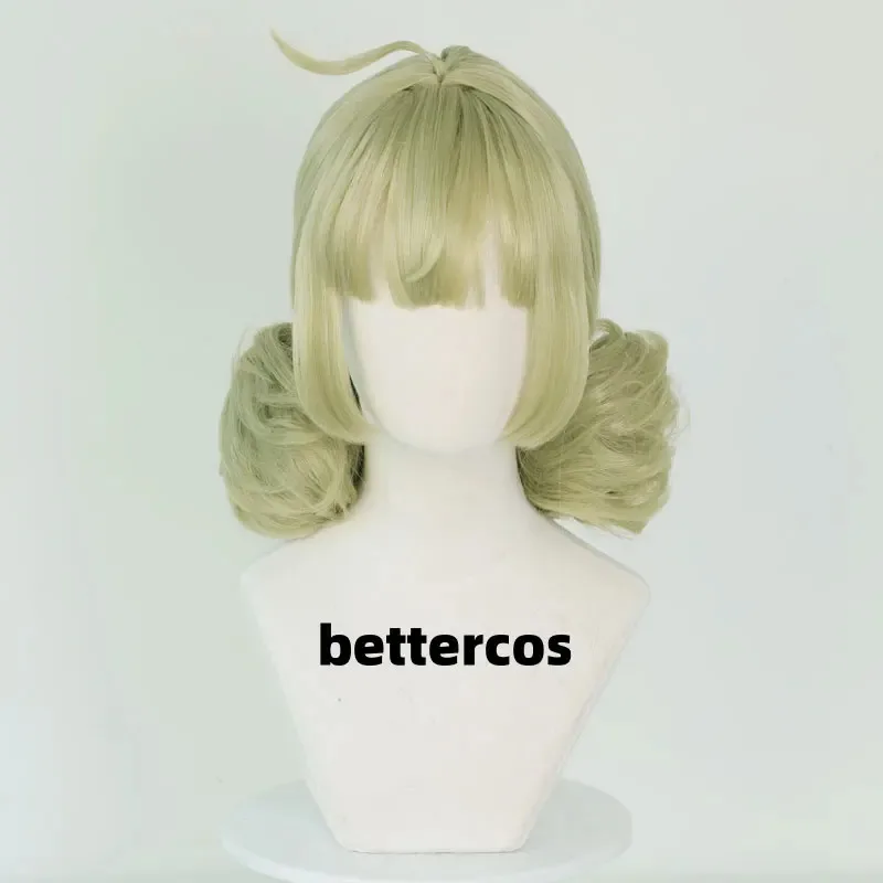 أراغا كيوي شعر مستعار قصير للنساء شعر أنيمي تأثيري مقاومة للحرارة بيروكات صناعية CV؛ 6D؛ H.9H؛'