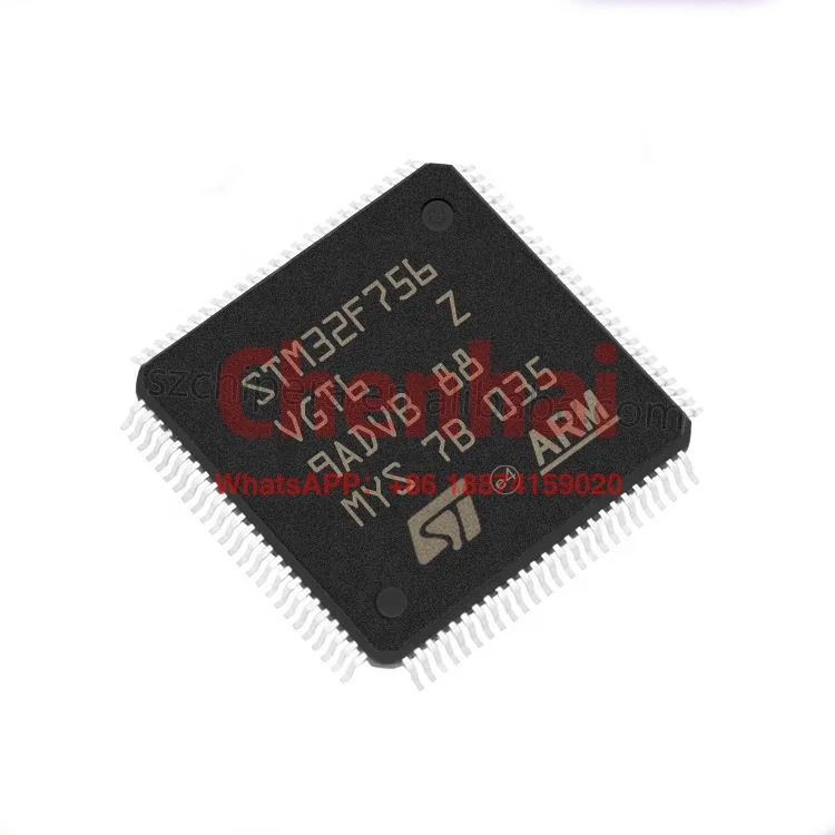 

New & Original STM32F756VGT6 Electronic Component Integrated Circuit MCU Microcontroller LQFP100 STM32F756VGT6 IN Stock