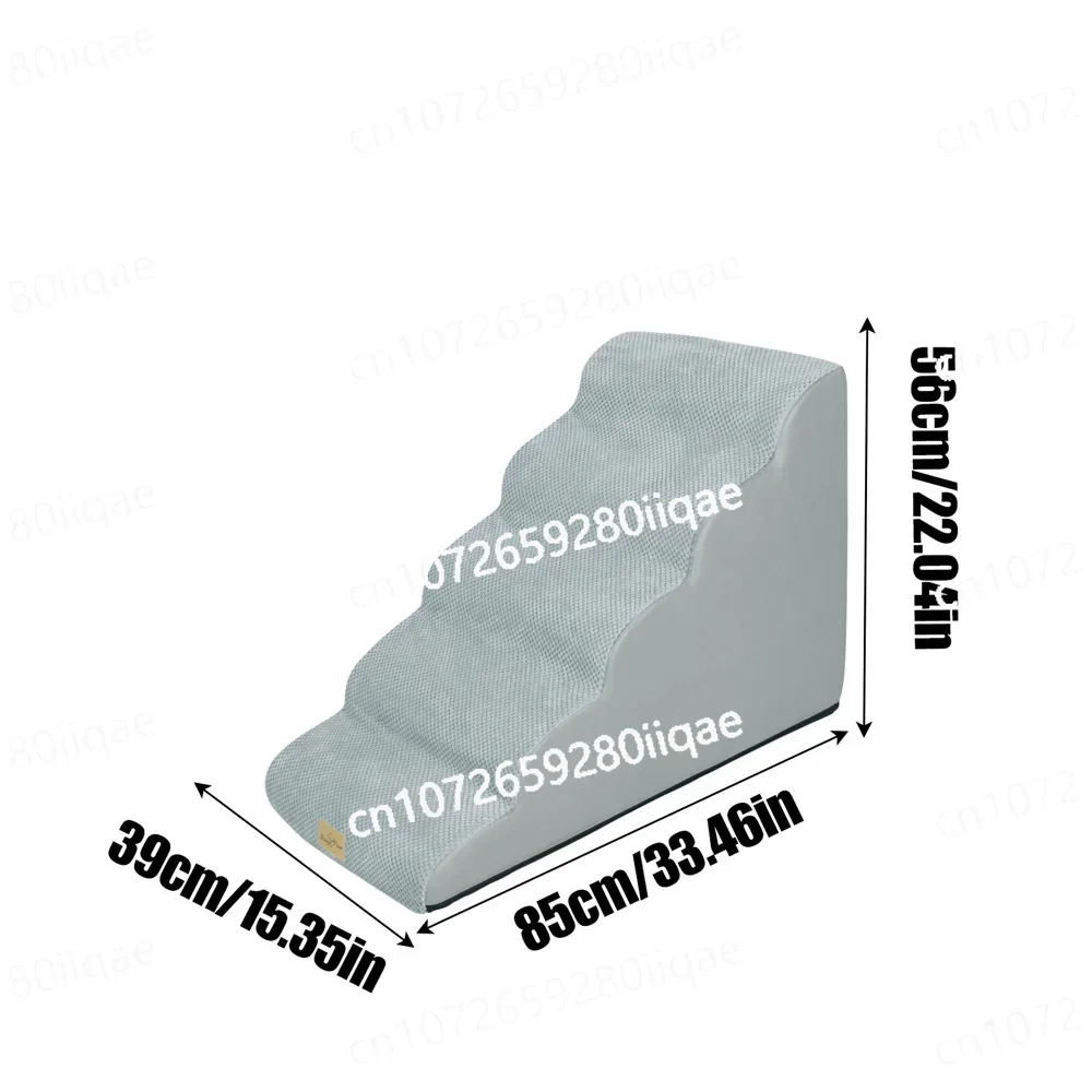 

для высоких кровати и дивана со съемным моющимся чехлом, рампа для собак, ступенька, лестница, 5-ступенчатая лестница для домашних животных