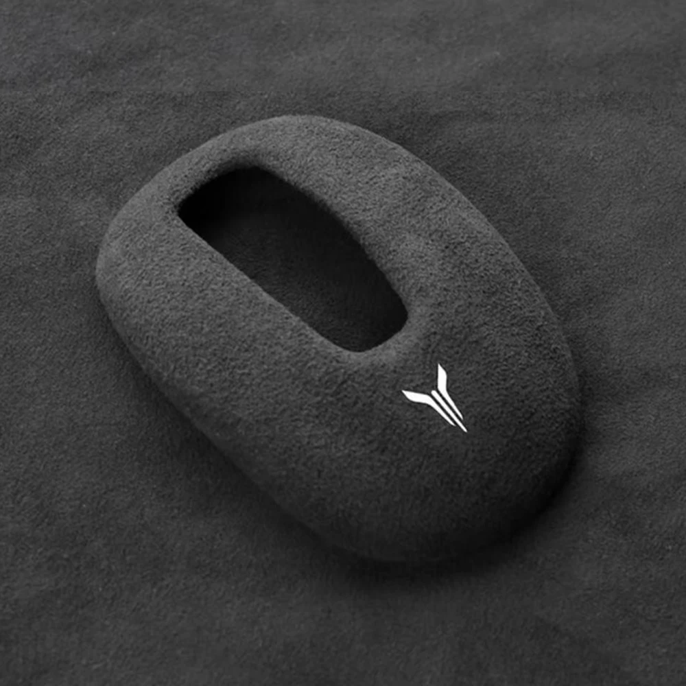 ل دونغفنغ فوياه الحرة 2021 2022 2023 الجلد المدبوغ سيارة والعتاد التحول رئيس الياقات سيارة التحول المقبض غطاء حماية الملحقات #5