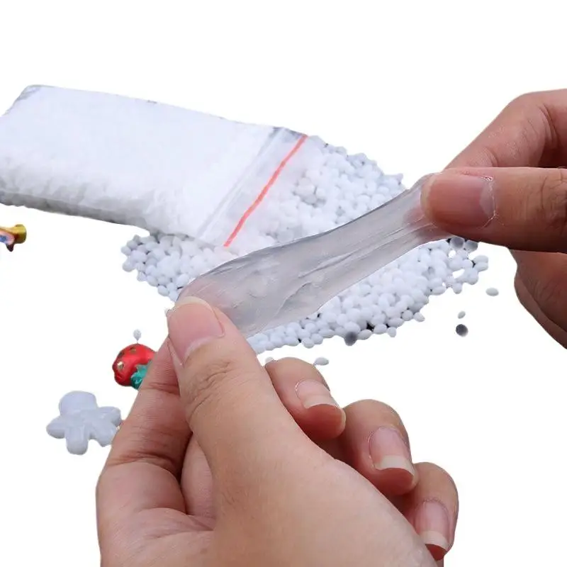 200/500g Formbare Harz-Tonpellets, hitzeformbare Harzperlen für DIY-Modellbau, Handarbeiten, Spielzeugreparaturen, Modellbau und Kunstprojekte – Detail 11
