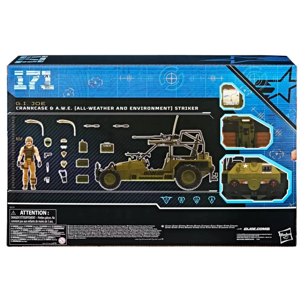 Op voorraad NIEUW Hasbro G.I. Joe geclassificeerde serie # 171-carter en A.W.E. Striker Exclusieve Anime Action Figure Model Ornament Speelgoed