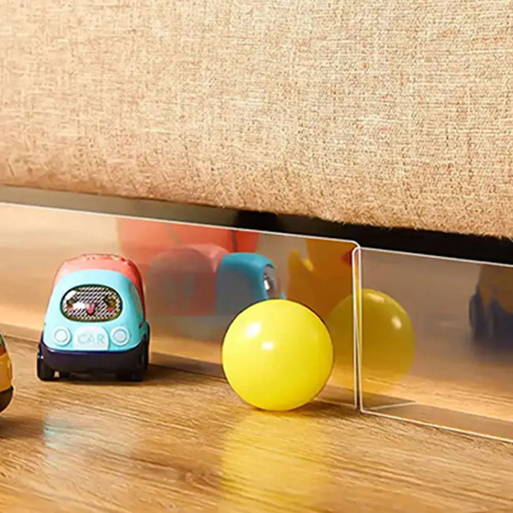 5 قطعة مصد بولي كلوريد الفينيل واضح تحت الأثاث مانع لأريكة تتحول لسرير الفجوات الغبار القط المنزل استخدام حافة ناعمة متعددة الوظائف #6