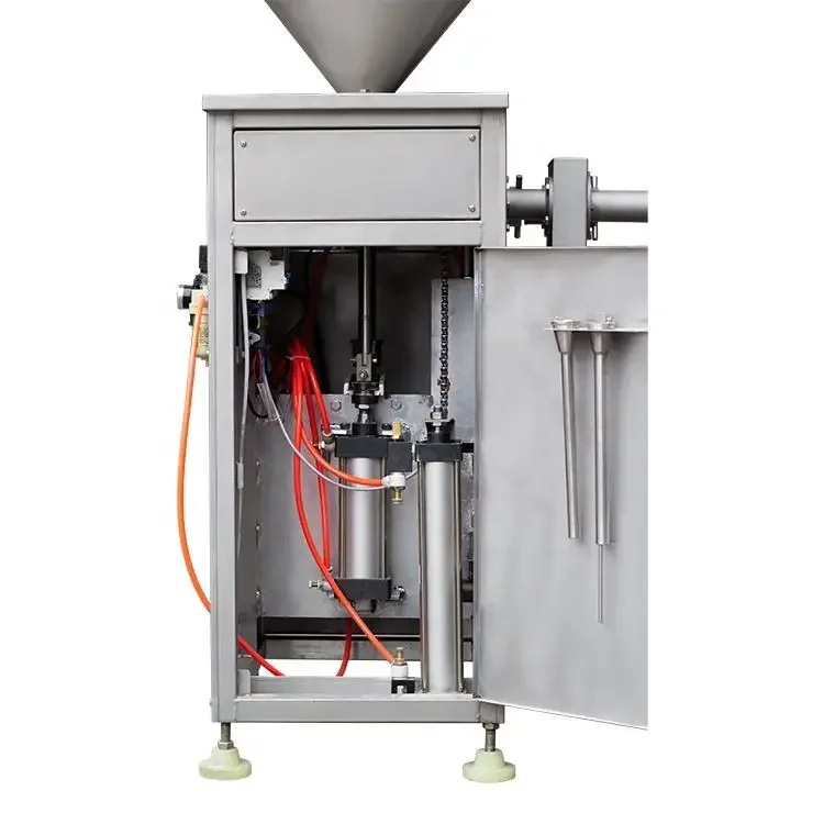 High Quality Automatic Pneumatic Meat Sausage Machine Quantitative Enema Stuffer Filling Maker