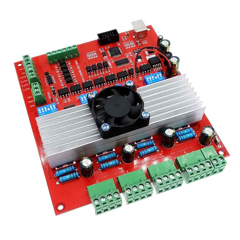 MACH3 4 Axis Breakout Board 100KHz USB  CNC Interface Driver Motion Controller Driver Board Motor Driver