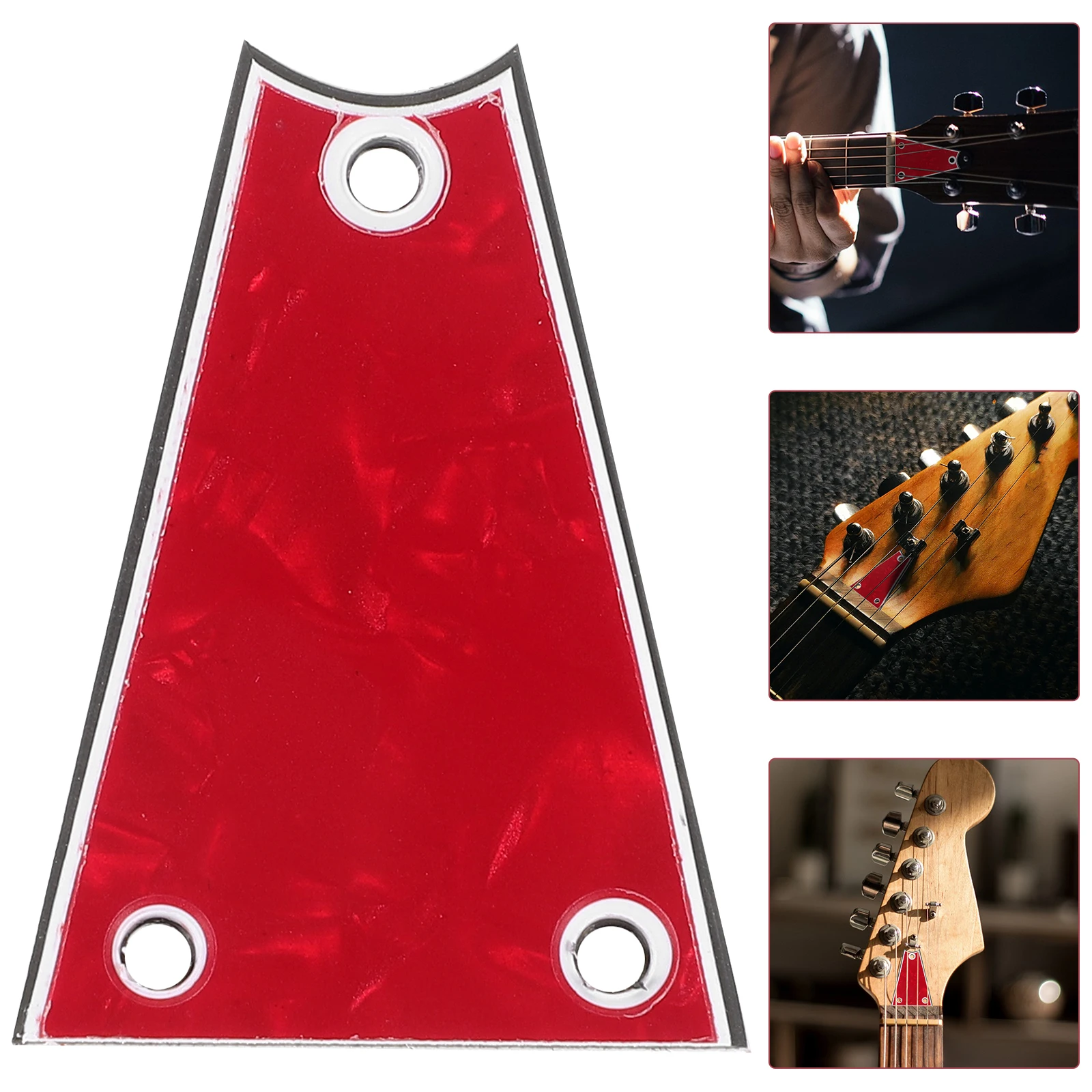

Electric Guitar Accessories Bass Truss Rod Plate Cover Replacement Tuning 3 Hole Ply