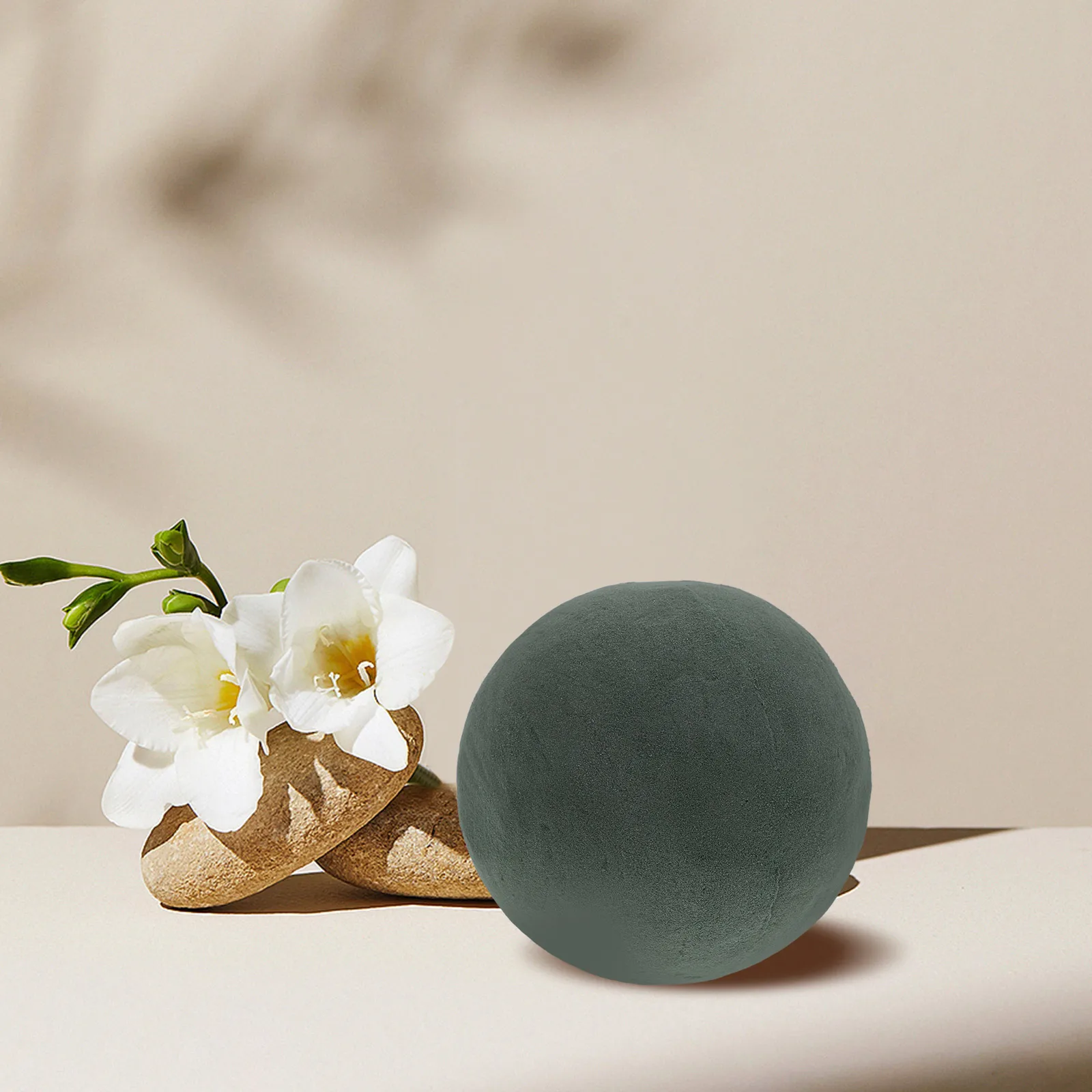 

3pcs High Absorption Floral Balls Long Sponge For Home Office Decor Flower Arrangements Stable Durable Round