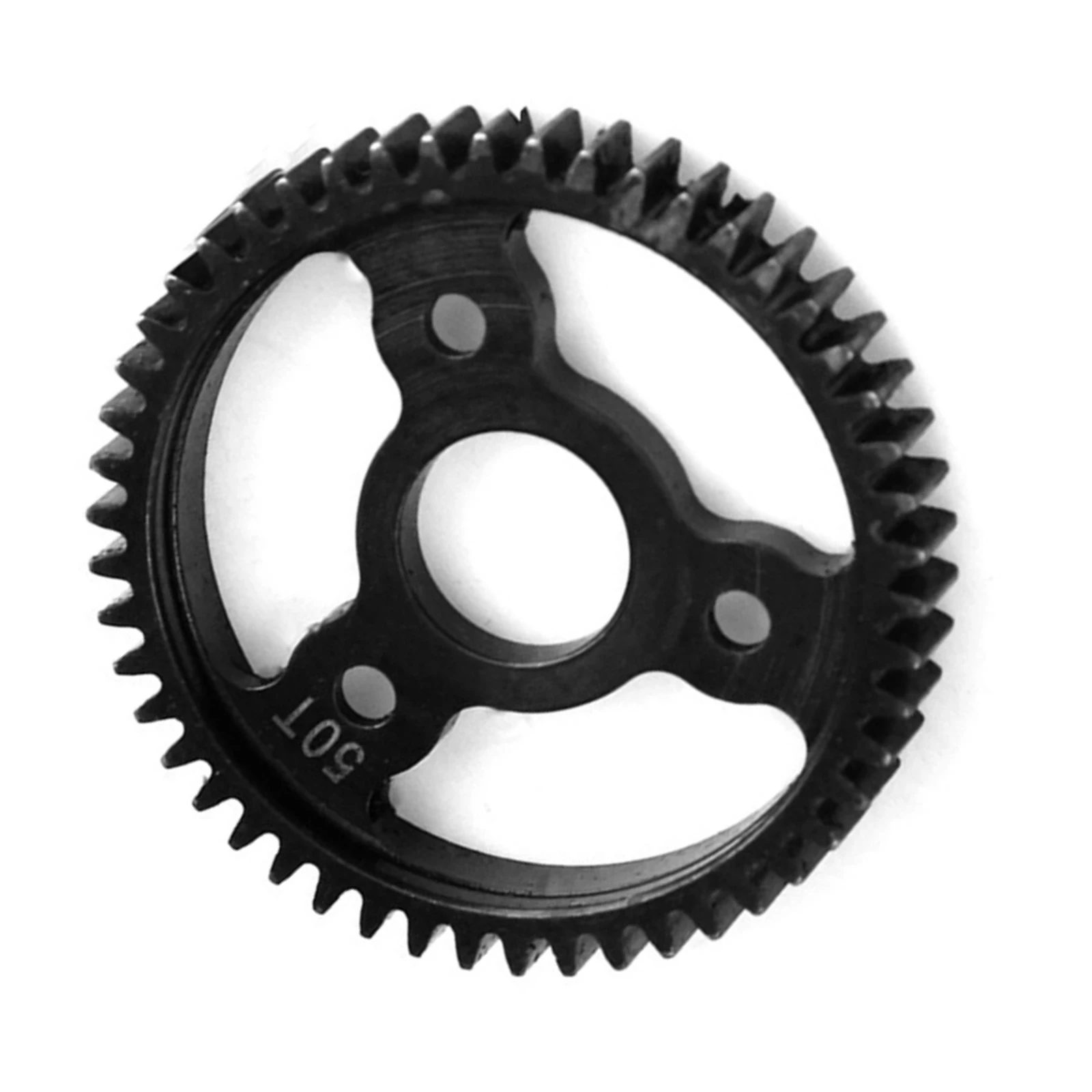 경화된 블랙 스틸 스퍼 50T 52T 53T 54T 32P 0.8M 기어(피니언 기어 포함) 트랙사스 슬래시 4X4 밴디트 러슬러 스탬피드 드래그 슬래시용