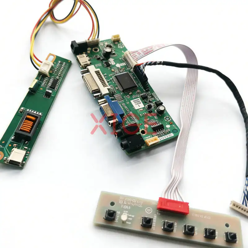 

LCD Matrix Drive Board Fit LTD133KX2S LP133WX1 LTD133EWMZ LT133DEVJK00 LVDS 20-Pin 1-CCFL 1280x800 VGA+DVI+HDMI 1280*800 Kit DIY
