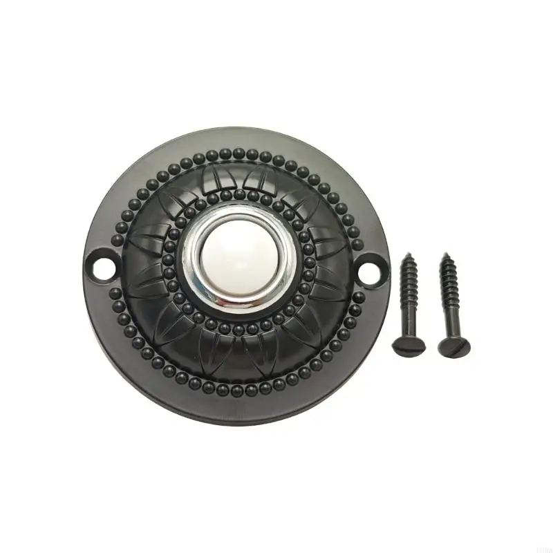 

Сильная кнопка дверного звонка металла построенная в светлом классическом круглом стиле для дома