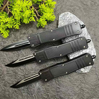 High Hardness Folding Portable with Wooden Handle, Mulpurpose Camping Survival Stainless Steel Knife High Hardness Folding Po