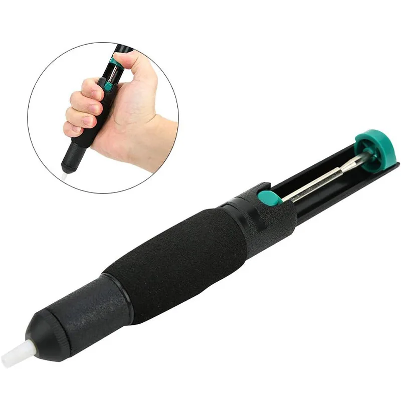 Solder Sucker Tool Vacuum Desoldering Tool Electric Solder Sucker Hand Tools Tin Extractor Suction Cup Solder Removal Tool