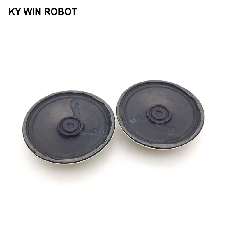 2 ピース/ロット新しい磁気紙キャップコーンスピーカー 8 オーム 0.5 ワット 0.5 ワット 8R スピーカー直径 57 ミリメートル 5.7 センチメートル厚さ 17 ミリメートル