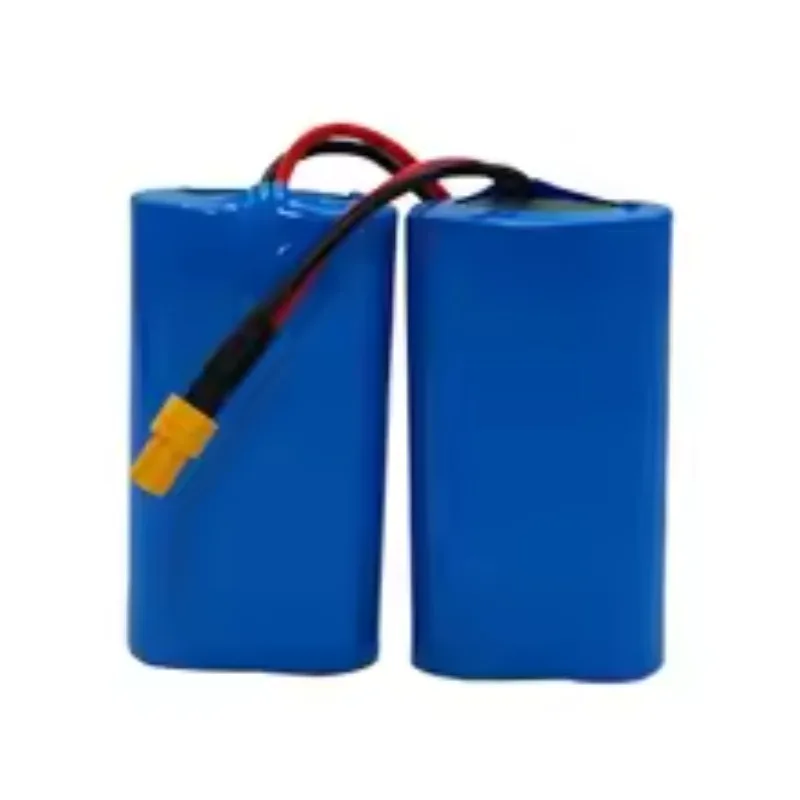 New 18650 3500mAh 7.4V 2S1P Rechargeable Lithium Battery Suitable for Projectors, Speakers, Wireless Monitoring, Toy Accessories
