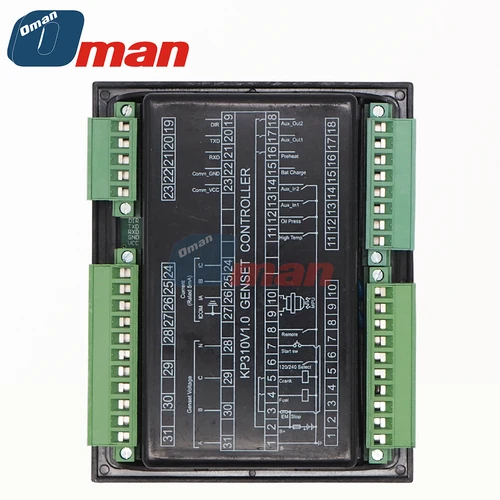 Imagen 2 del producto Controlador de grupo electrógeno KIPOR KP310 V1.0, pantalla KP310V1.0, KDE12STA, KDE19STA, KDE12000EA