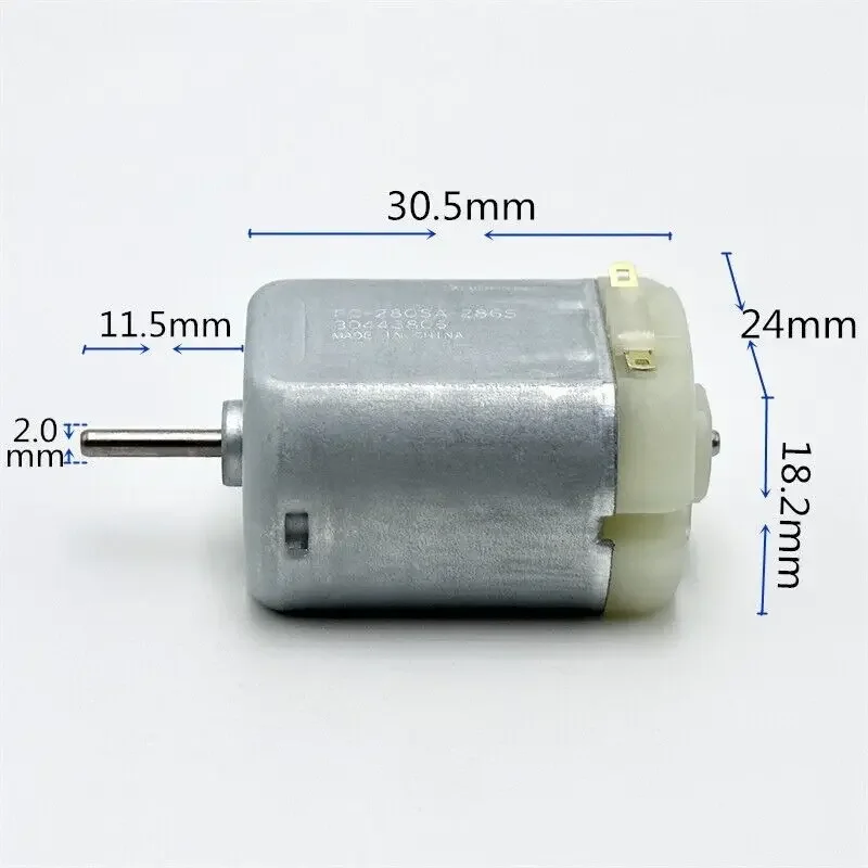 MABUCHI FC-280SA-2865 Micro Electric Motor DC 3V 5V 6V 9V 23500RPM High Speed Large Torque Mini 280 Motor For Toy Car Boat Model