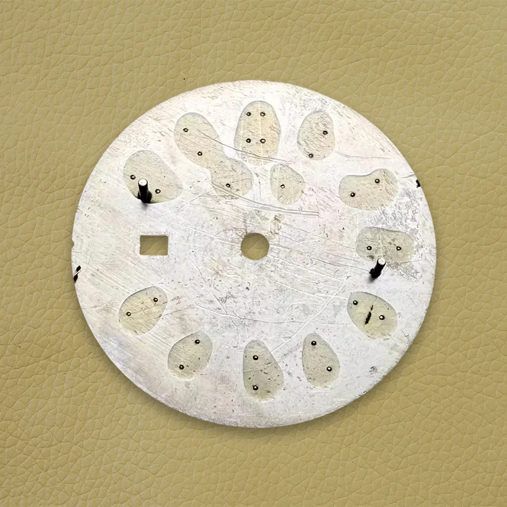 24.5mm S Logo Diamond Dial Suitable For NH05 Japan Movement Sunray High Quality Watch Modification Accessories