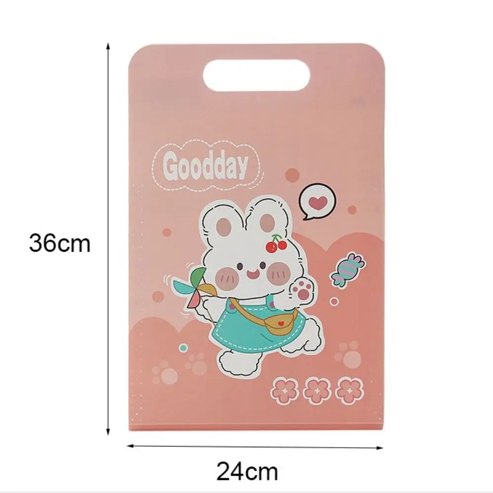 Cartoon 13 Pocket Large Capacity Paper Folder Briefcases Organ Box Document Organiser A4 File Folder Document Bag