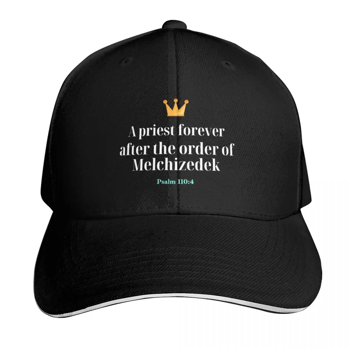 

You are a priest forever after the order of Melchizedek!!! Baseball Cap Christmas Hat Hood Golf Hat Hats Woman Men's