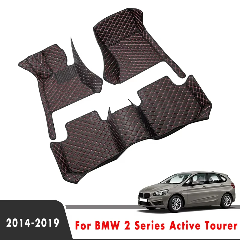 Carpets For BMW 2 Series Active Tourer 2019 2018 2017 2016 2015 2014 Car Floor Mats Custom Styling Auto Interior Accessories