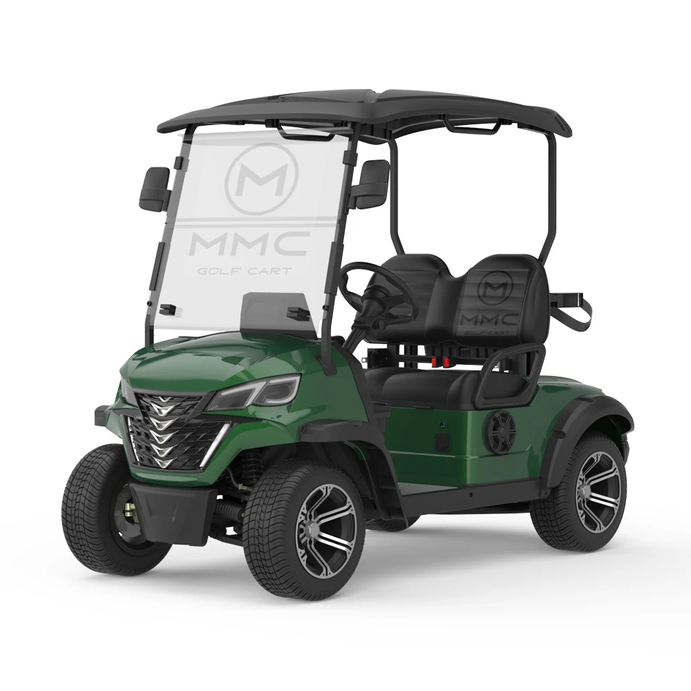 2024 New Energy 2 4 Seater Customized 7KW AC Motor Lithium Ion Battery 25mph Lifted Off Road Electric Golf Carts