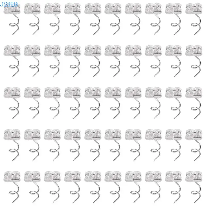 J2HB Multiple Use Twist Locking Pin Secure Furniture Bedding Steel Not Slip Fasteners Home Decors Proof Sofa Tacks set