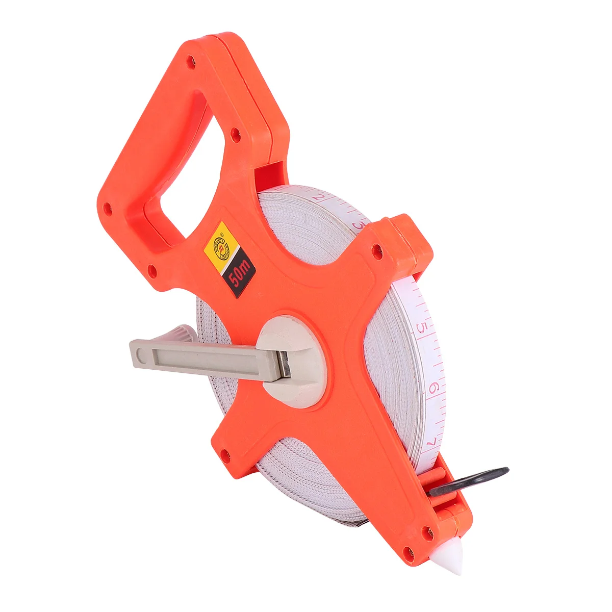 

50M Portable Handheld Engineering Ruler Rugged Fiberglass Tape Measure For Industrial Architectural Use Retractable Metric Tape