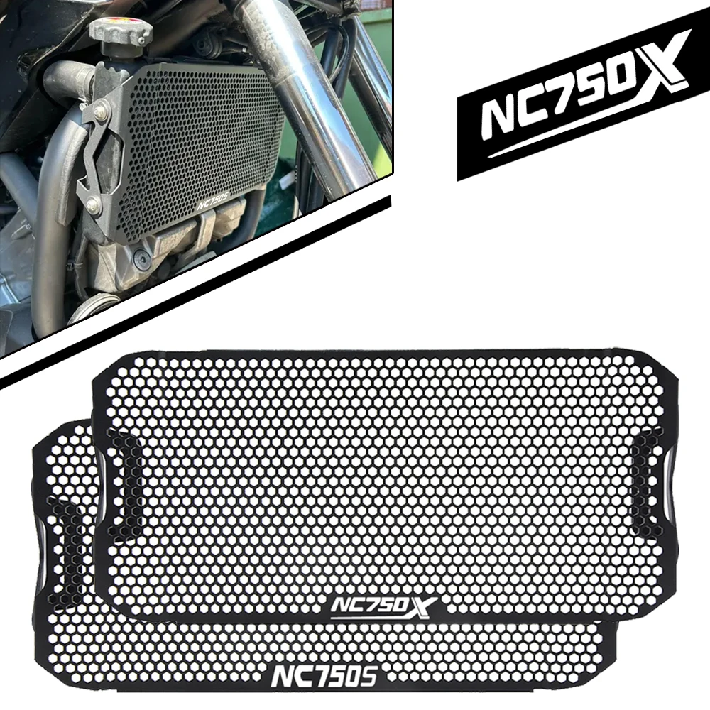 

NC 750X 750S 750X Motorcycle Radiator Guard Protector Grille Grill Cover For HONDA NC750S NC750X NC700N 700N NC700X 2013-2021