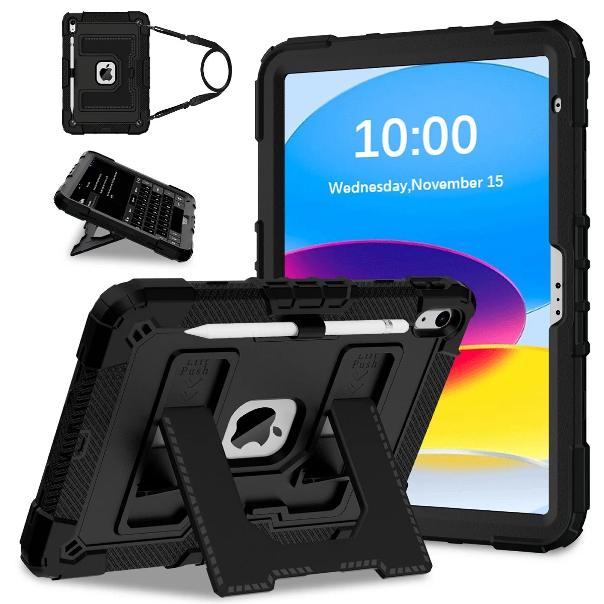 

Funda Tablet Cover for iPad 10th 11th 12th Gen Air5 Air11 Air13 Stand protection Case for iPad 10.2 9th 8th 7th Gen Mini 7 6