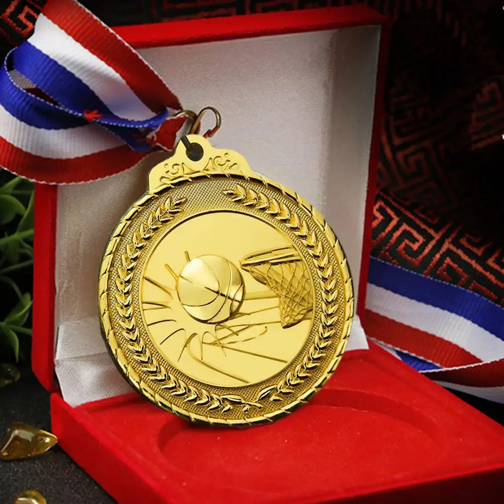 

Basketball Award Medals 12pcs Basketball Sports Medal Set with Engraving Zinc Alloy Winner Awards Golden Silver for Children's