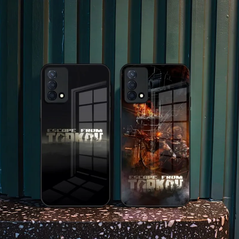 Game Escape From Tarkov Phone Case For Oppo Find X3 X5 Pro Reno 4 7 6 A15 A54 A95 A55 A57 A93s A94 A92s Tempered Glass Cover