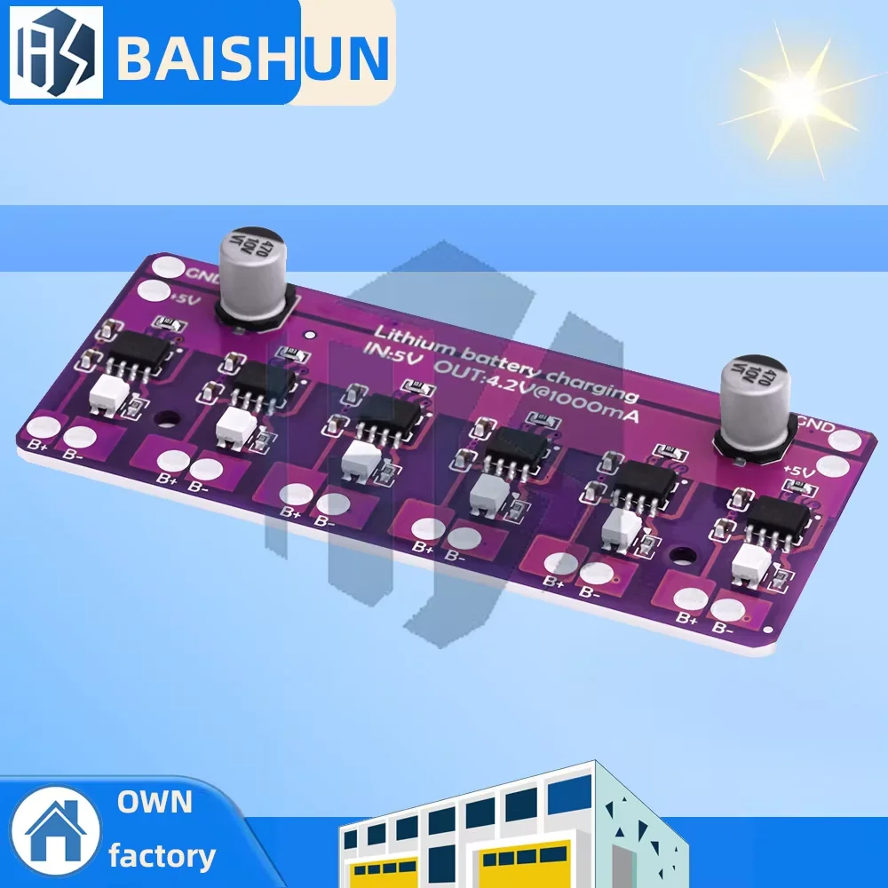 Multi-Port 18650 Li…