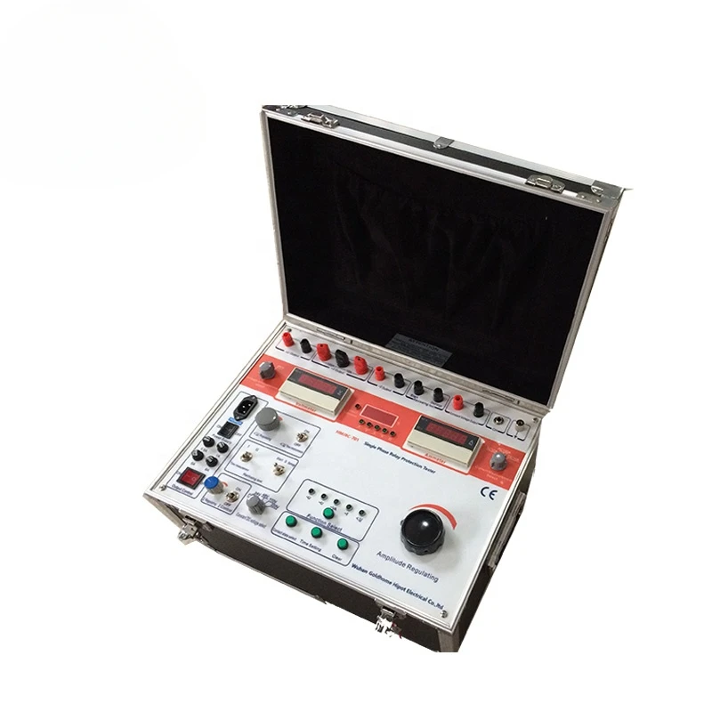 Secondary Injection Test Set Relay Protection Tester Single Phase Relay Test Set