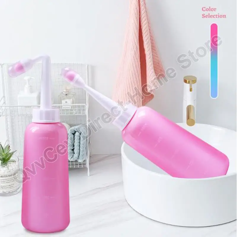 Portable Bidet Spray Handheld Bidet For Pregnant Women Baby Cleansing Water Washer 350ml 500ml Bottle for Travel