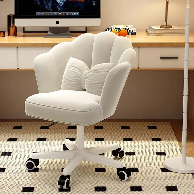 rg-Makeup Modern Office Chair Salon Vanity Lazy Luxury Executive Office Chair Designer Relaxing Silla